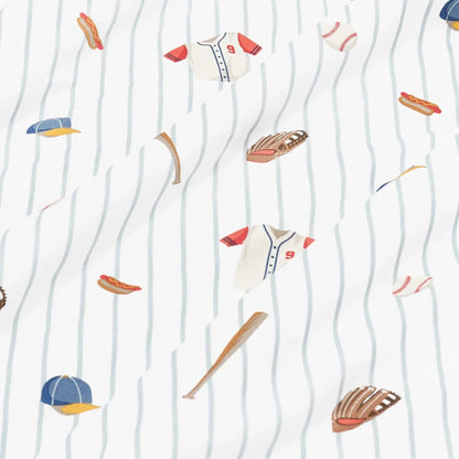 Zippered Footie in Home Run