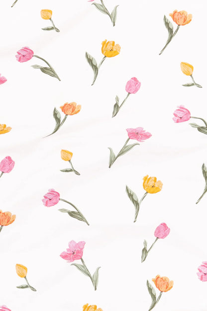 Women's Short Sleeve Pajama Set in Tulip
