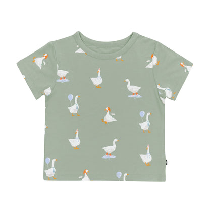 Toddler Basic Tee in Silly Goose