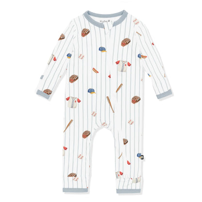 Zippered Romper in Home Run