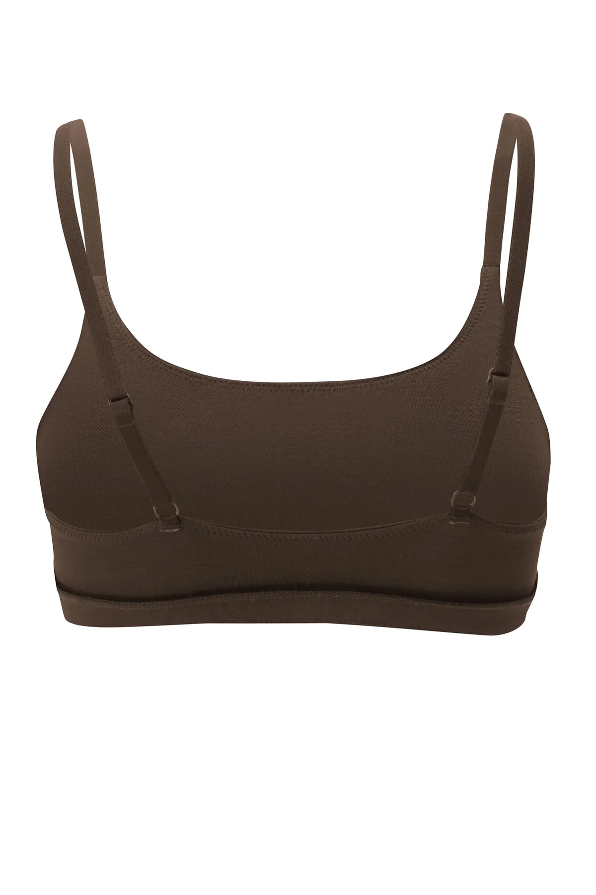 Women's Scoop Neck Bralette in Toffee