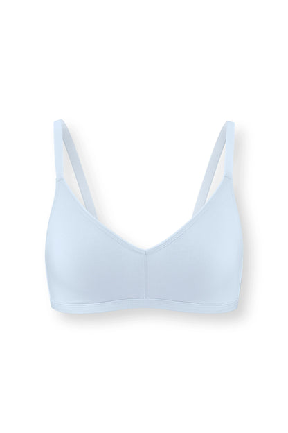 Women's V-Neck Bra in Breeze