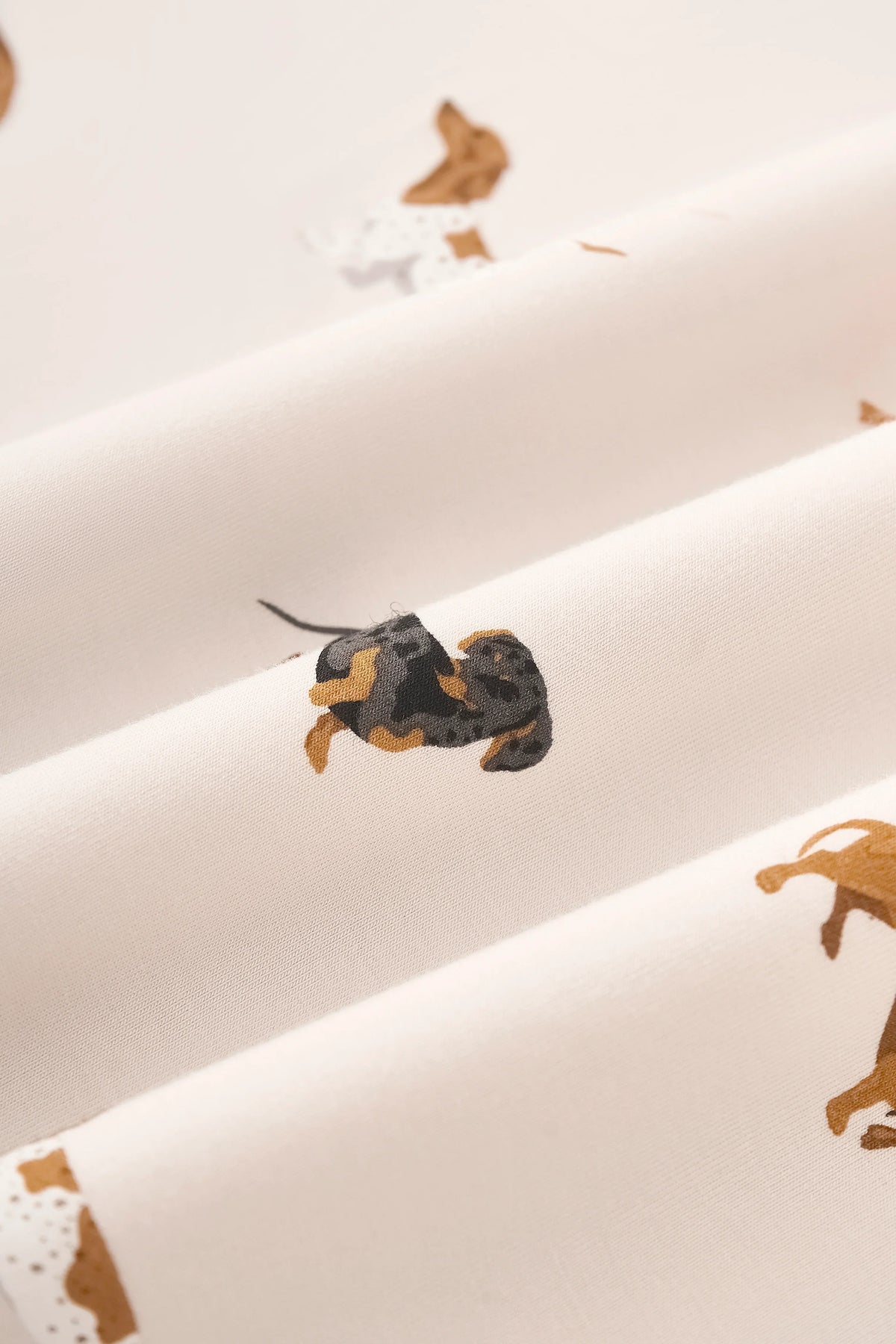 Zippered Romper in Dachshund