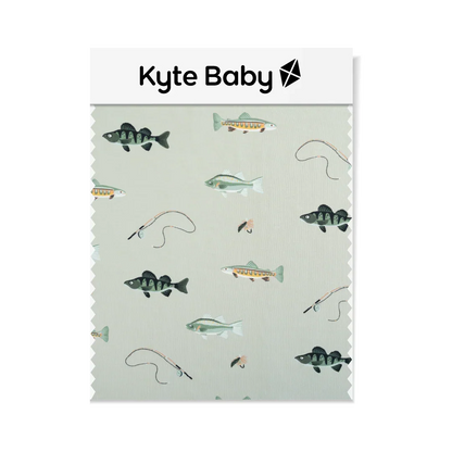 Swaddle Blanket in Fishing