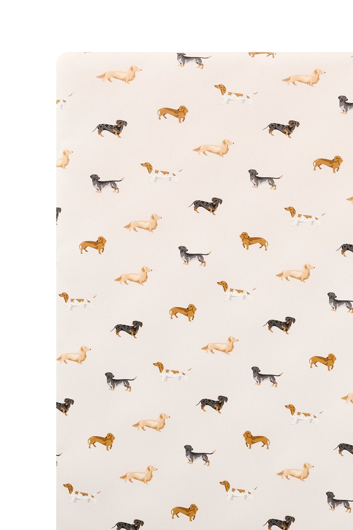 Crib Sheet in Dachshund