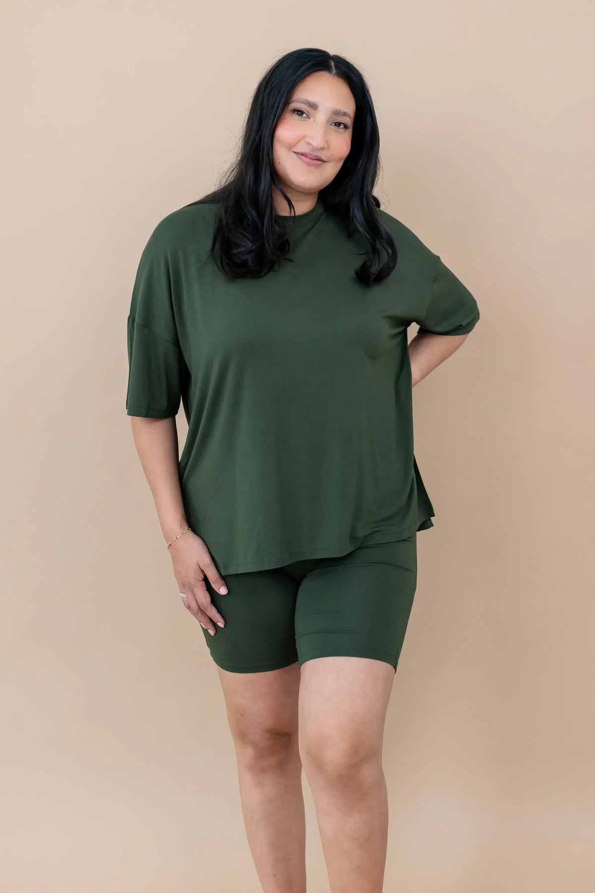 Women’s Biker Short Set in Fir