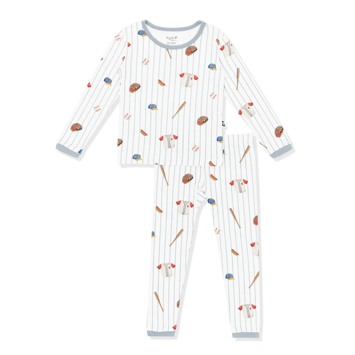 Long Sleeve Pajamas in Home Run