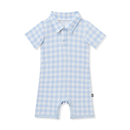 Polo Shortall in Gingham Breeze