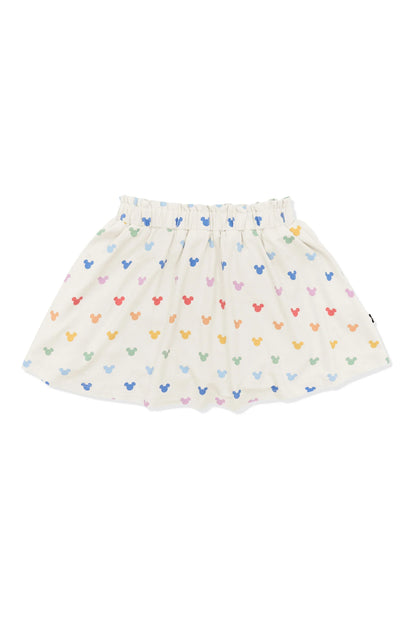 Toddler Skort in Pastel Mickey Mouse