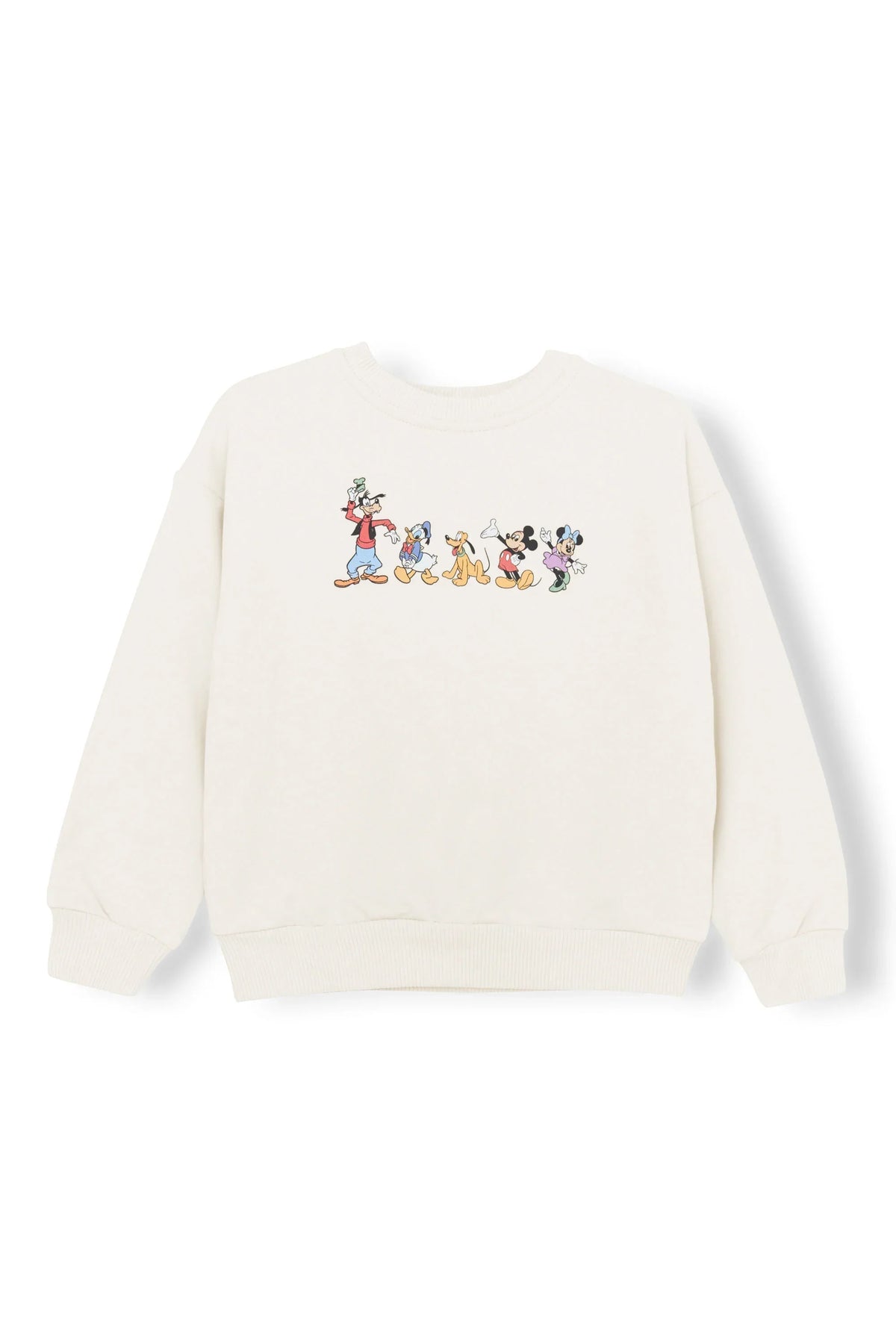 Sweatshirt in Mickey and Friends on Ecru