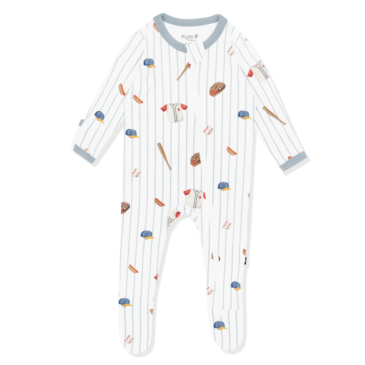 Zippered Footie in Home Run