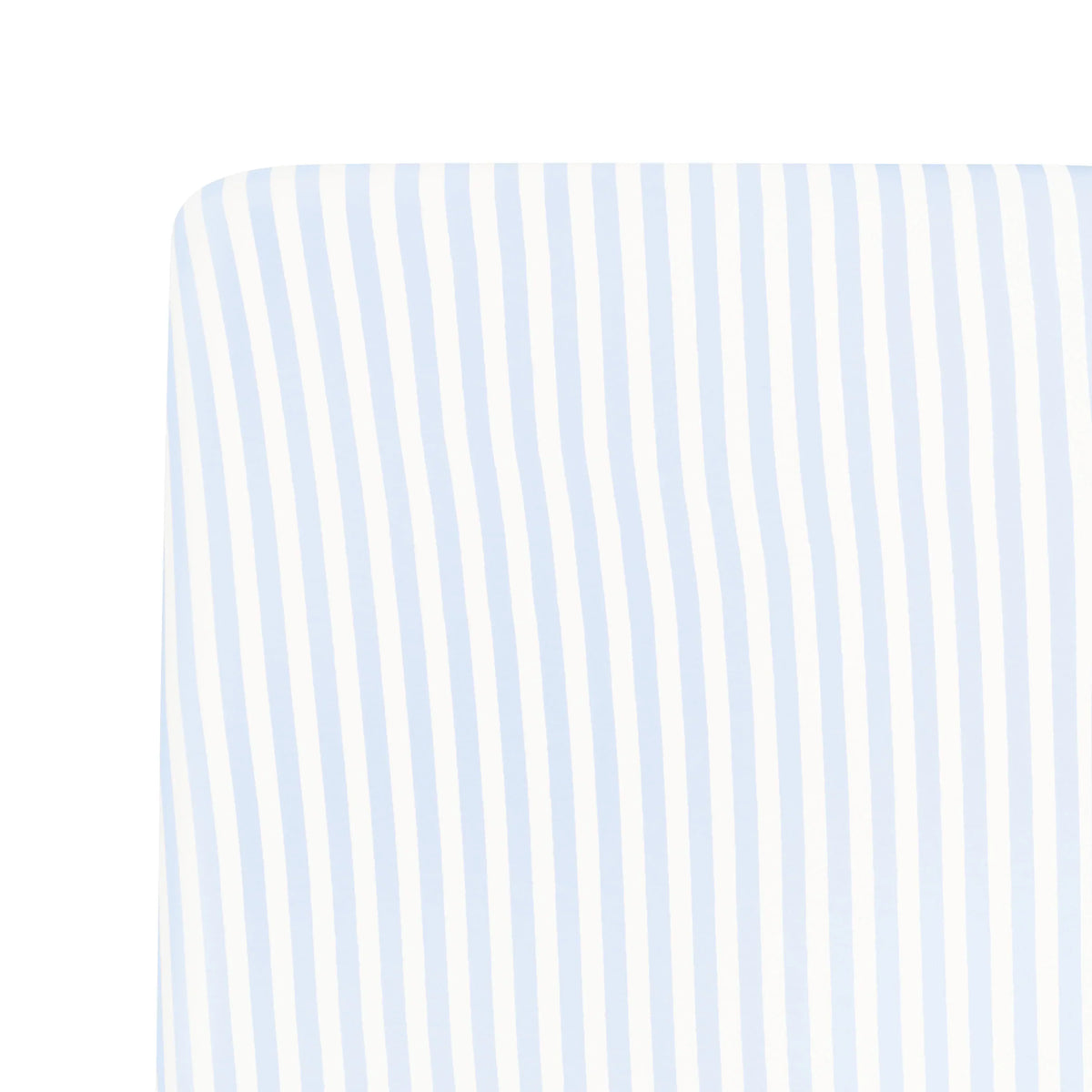 Mini Crib Sheet in Small Mist Stripe
